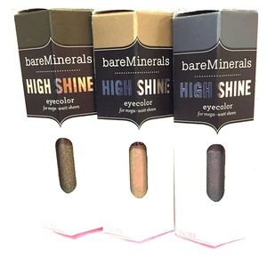 RARE! Lot of bareMinerals High Shine eye color!!